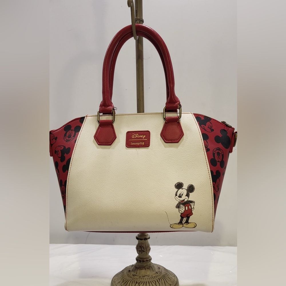 🧧Price Drop.....DISNEY LOUNGEFLY Mickey Mouse satchel shoulder bag